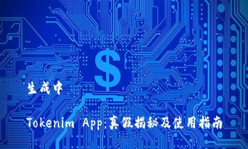生成中

Tokenim App：真假揭秘及使用指南