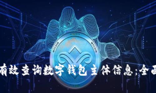 如何有效查询数字钱包主体信息：全面指南