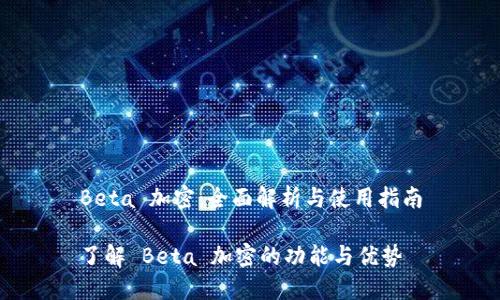 Beta 加密：全面解析与使用指南

了解 Beta 加密的功能与优势