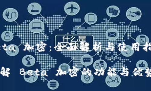 Beta 加密：全面解析与使用指南

了解 Beta 加密的功能与优势