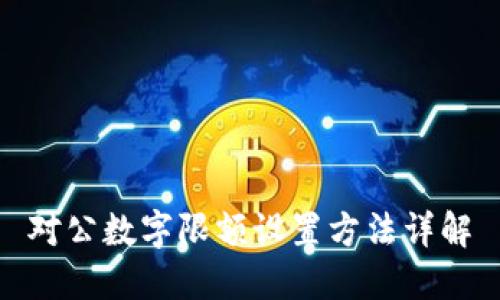 对公数字限额设置方法详解